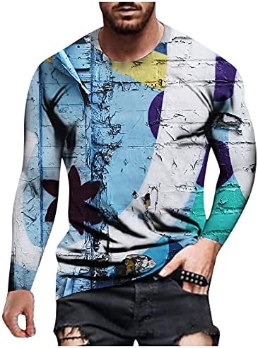 Camisetas estilosas para homens moletom de gola gráfica masculina massagens gráficas camisetas de camisetas masculinas