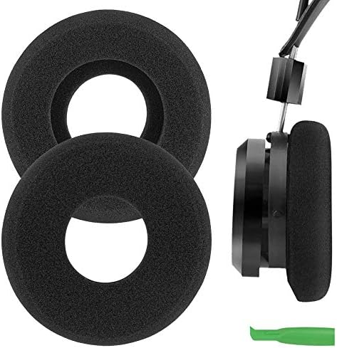 Almofadas de reposição de espuma com conforto geekria para graduação SR60, SR80, SR125, SR225, M1, M2 fones de ouvido almofadas de ouvido, fones de ouvido de fones de ouvido, copos de ouvido