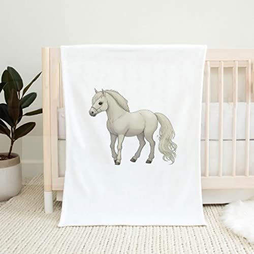 Pony Design Baby Swaddle Planta - Cobertor de bebê exclusivo - lindo cobertor de bebê
