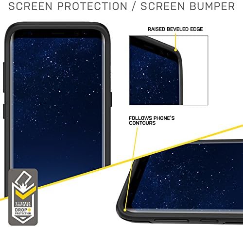 Série de simetria OtterBox para Samsung Galaxy S8+ - Embalagem de varejo - Silver de titânio