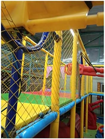 Rede de proteção de proteção de Yuwuxin Varanda destacável e rede de segurança de escadas, rede decorativa de proteção para evitar queda de rede, crianças/brinquedo/cofre