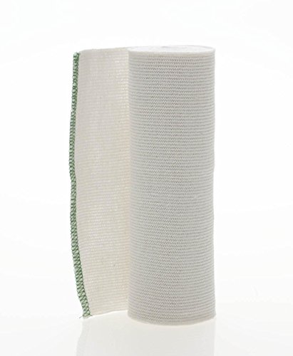 Medline Swift-Wrap Elastic Bandrages, Latex livre, estéril, 6 x 5 jardas, branco