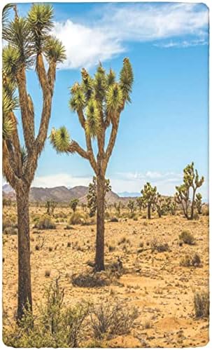 Joshua Tree com tema Mini lençóis de berço, lençóis portáteis de mini berço lençóis de colchão macio de criança macia