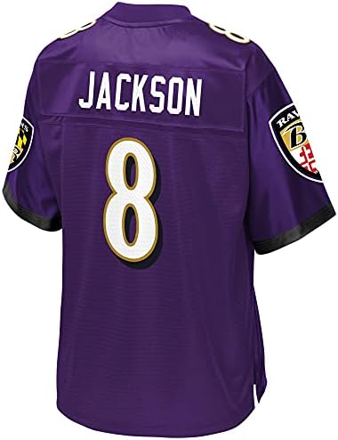 NFL Pro Line Lamar Jackson Purple Purple Baltimore Ravens Jersey Jersey