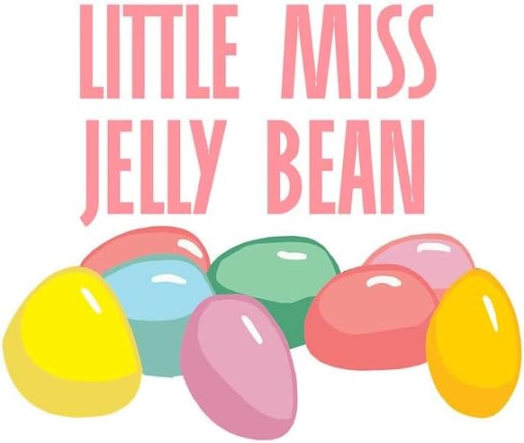 Cafepress Little Miss Jelly Bean emoldurou ladrilhos emoldurados, parede decorativa de telha pendurada