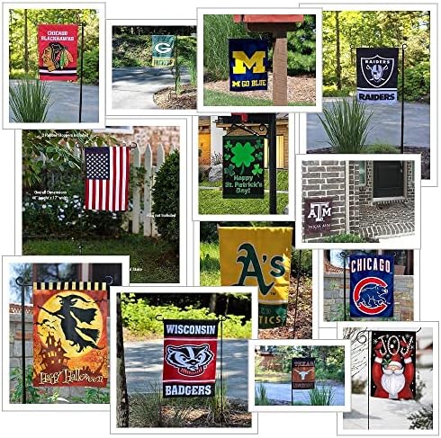 Western Michigan Broncos Garden Bandle and Flag Stand Poste Setent