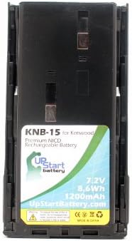 Bateria de rádio de duas vias para Kenwood KNB-15, KNB-14, KNB-14A, KNB-15, KNB-15A, KNB-15H, TK-260, TK-260G, TK-270,