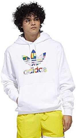 Capuz de enchimento da bandeira do orgulho masculino da Adidas Originals