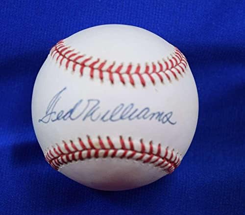 TED WILLIAMS PSA DNA COA Autograph American League Oal Baseball assinado - bolas de beisebol autografadas