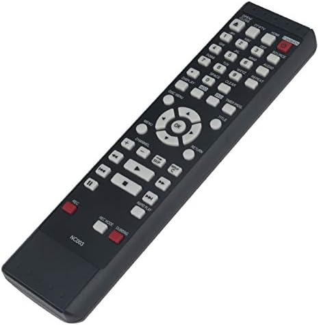 NC003UD NC003 Replace Remote Control fit for Magnavox HDD DVD Recorder DVDR Player MDR557H MDR533H MDR557H/F7 MDR533H/F7