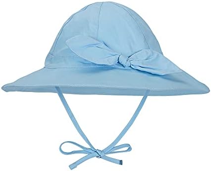 Bebê criança meninas largura chapéus solar upf 50+ Proteção solar