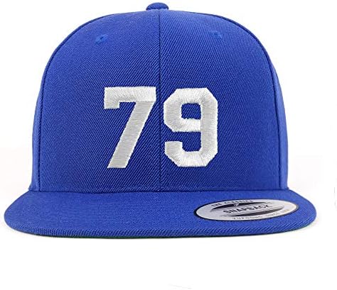 Trendy Apparel Shop Número 79 Libe branco Bill bordado Bill Snapback Baseball Cap
