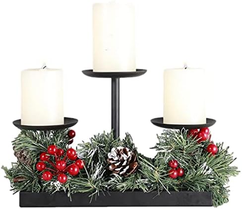 Receitas de vela de Natal do ZSEDP para festivais de festivais de festivais de festas Candlestick titular