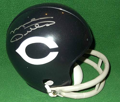 Mike Ditka assinou o Mini Capacete de Chicago Bears JSA CoA - Mini capacetes autografados da NFL
