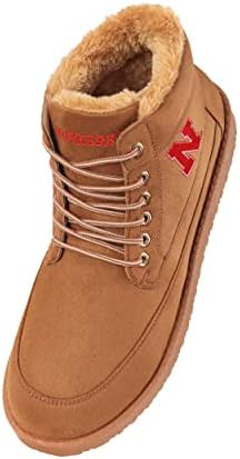 Foco Nebraska Brown High Top Mocassin - Mens tamanho 7