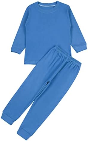 Yeahdor bebê meninos meninos térmicos roupas de roupa térmica Camisa de manga longa e leggings Base de algodão respirável e respirável Conjunto superior de camada