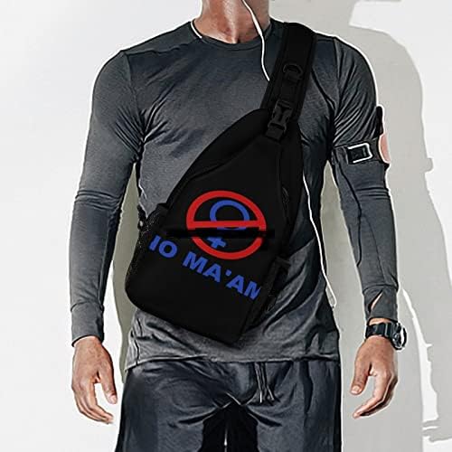 Sem mochila mochila mochila saco de peito de ombro de ombro Bolsa de travestia Daypack para mulheres homens