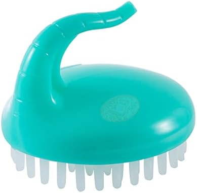 Brush de shampoo de silicone na para remover a caspa de banho de banho de banho de lama de chão de algodão verde