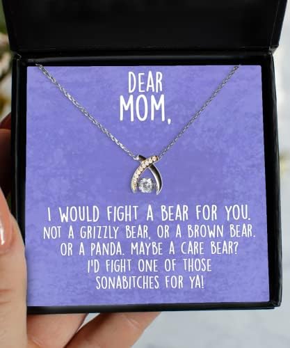 Mãe, mãe pulseira Jewelry Box Mensagem BFF Gold Gold Inspirational Message Message Message Birthday Christmas Gunflower