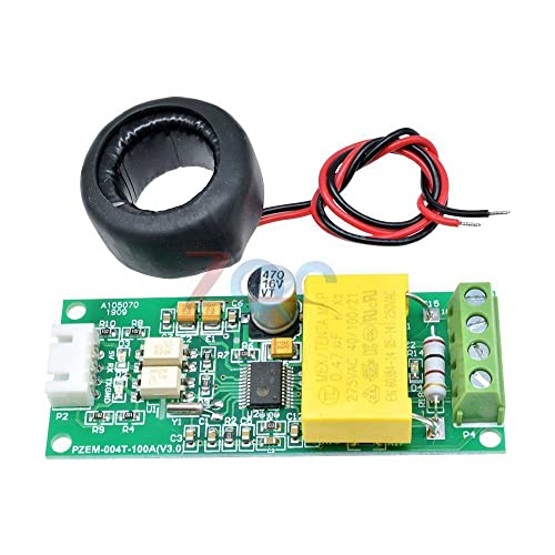 AC Digital Multifunction Medidor Watt Power Volt AMP TTL Módulo de teste de corrente PZEM-004T com bobina 0-100A 80-260V AC para Arduino