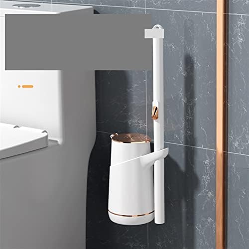 Escova de vaso sanitário de cama, escova de vaso sanitário descartável com limpeza de limpeza de parede líquida Ferramenta de limpeza para lavagem de limpeza de reposição do banheiro WC Products