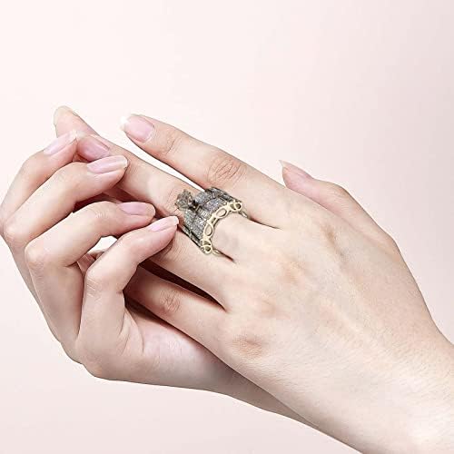 Yistu toca para os adolescentes dia dos namorados anel de diamante anel leve anel de luxo novo anel criativo pode ser empilhado para