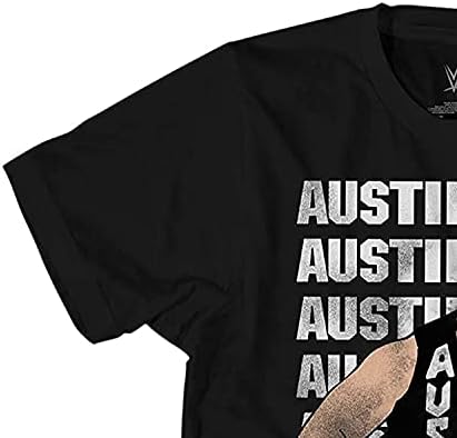 WWE Mens Stone Cold Shirt - Stone Cold Steve Austin 316 - A camiseta do Texas Rattlesnake World Wrestling Champion
