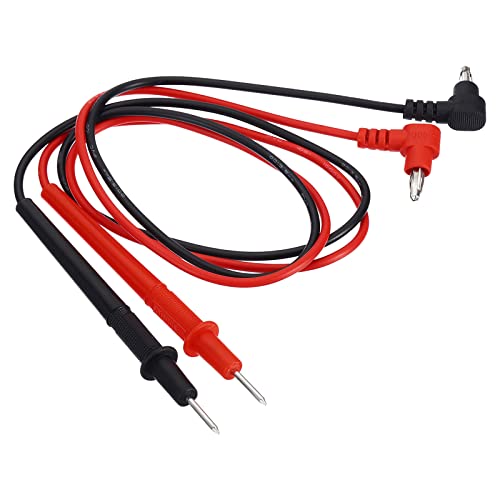 Conjunto de leads de teste de multímetro Patikil, cabo de teste Banana Plug 1000V 10A com sondas para medição de teste de circuito elétrico, vermelho preto