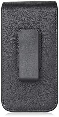 Capa de telefone vestível, bolsa de clipe de bolso 360 graus de cinto de correio rotativo capa de bolsa compatível com iPhone