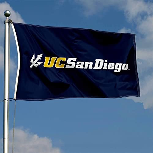 Flags da faculdade e bancadores Co. San Diego Tritons Flag