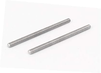 X-dree m3 x 55mm 304 aço inoxidável hards de barra de barra de barra de barra de barra de barragem 20 PCs (m3 x 55 mm 304 Acero Varillas Inoxidable totalmente Roscadas Barra Esprarragos Hardware 20 piezas