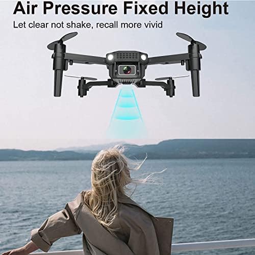 STSEAEEACE Mini Drone para crianças com Câmera 4K HD FPV Controle remoto Toys Presentes para meninos meninas com altitude Hold, modo sem cabeça, uma chave de partida, 3D Flips 2 baterias