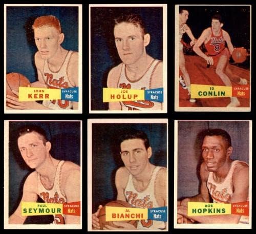 1957-58 TOPPS SYRACUSE NACIONAM