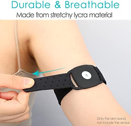 Capas de sensores de diabelas para estilo livre libre 1 e 2 14 dias, malha de braçadeira respirável Protecção de proteção