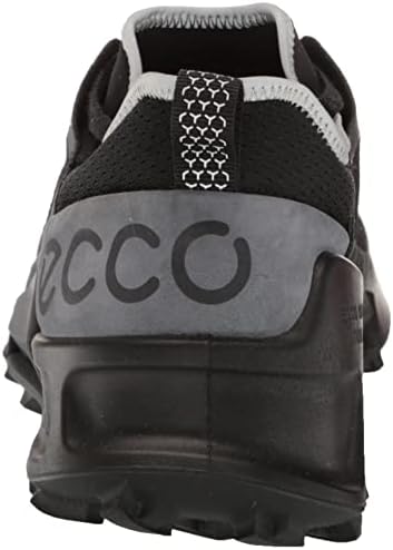 Ecco Men's Biom 2.1 tênis de corrida de trilhas com baixo textil, preto/preto/ímã, 9-9.5