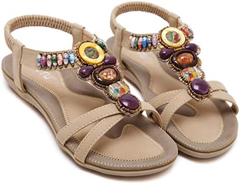 Sandálias de moda feminina de dedo do dedo do pé aberto sapatos de verão de praia Sandálias suaves e confortáveis ​​para mulheres sandálias de caminhada