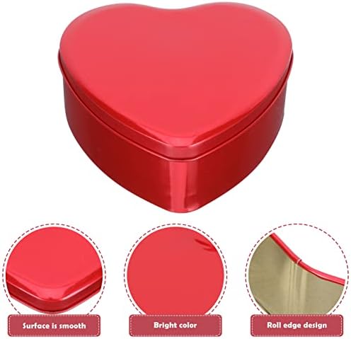 Caixas de favor do casamento Tofficu 10pcs Caixa de presente em forma de coração