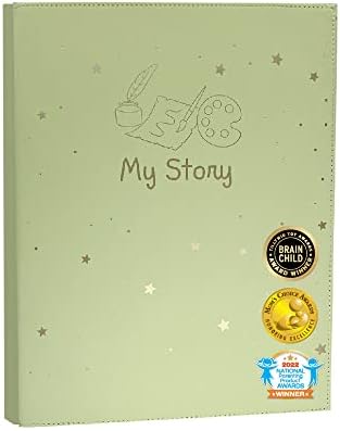 Livro de histórias gravável da minha história para crianças | Escreva, ilustre e grave uma história para sua amada. Livro