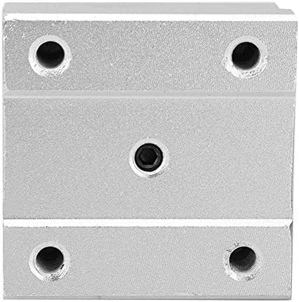 Zuqiee 8pcs sbr16uu bloco de alumínio de 16 mm de movimentação linear rolamento de slide Block Match Use SBR16 16mm