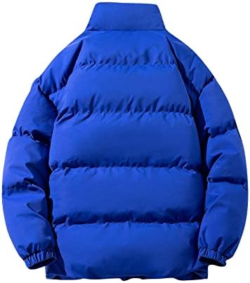 Jaqueta de casacos para baixo masculino de fsahjkee, 2022 de manga comprida casacos de inverno