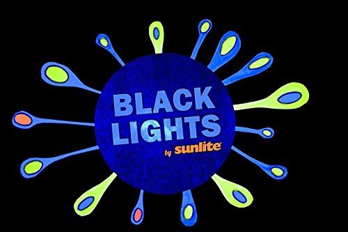 Sunlite de 20w Energia em espiral economiza lâmpada CFL Base Base Blacklight Blue