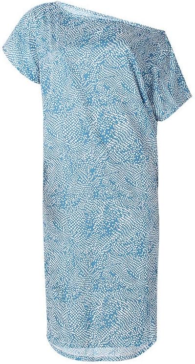 Mulheres impressão de verão Longo Cardigan Blush Shawl Tops soltos encobrem um vestido casual de impressão de ponto