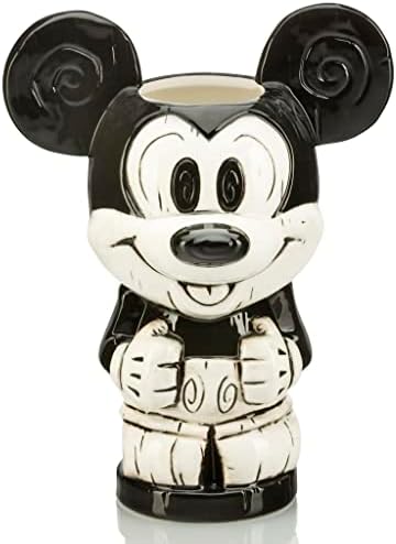 Geeki Tikis Disney Mickey Mouse de 17 onças de caneca cerâmica