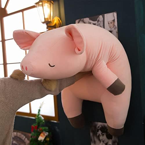 Travesseiro de travesseiro de pelúcia de luxuoso porco de porco bêbado, almofada, travesseiro de abraço, brinquedo de pelúcia