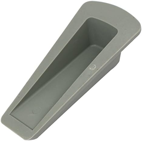 Aexit Home Office Construction Hardware de borracha Segurança de salto Jam Door Stoppoptop Grey 120mm Modelo de comprimento: