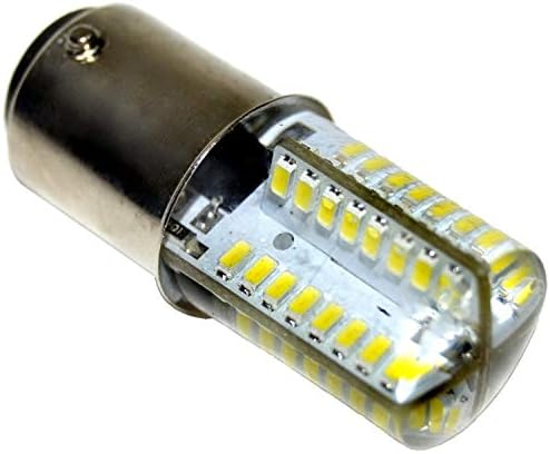 Lâmpada LED de LED HQRP 110V Branco quente para Husqvarna Viking 90/95/100/105/120/150/180/185/190/210 Máquina de costura