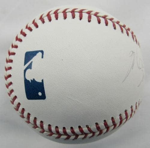 Monte Irvin assinou o autograph Rawlings Baseball com HOF MLB HOLOGRAM