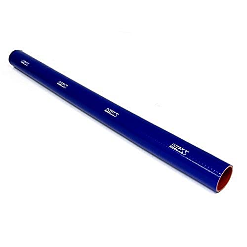 HPS HTST-3F-800 Blue Alta temperatura de 6 camadas de silicone reforçado Mangueira de tubo de resfriamento, pressão máxima de 10 psi, comprimento de 3 ', ID de 8 , azul