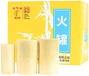 Wowgogo de qualidade de bambu de bambu de bambu de bambu kit de jarra de jarra de bambu 9pcs/conjunto de incêndio