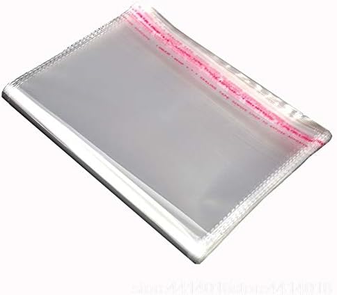 BLZD523 100PCS Bolsas de embalagem transparentes de embalagem de biscoito de plástico auto-adesivo Bolsa de doces de casamento
